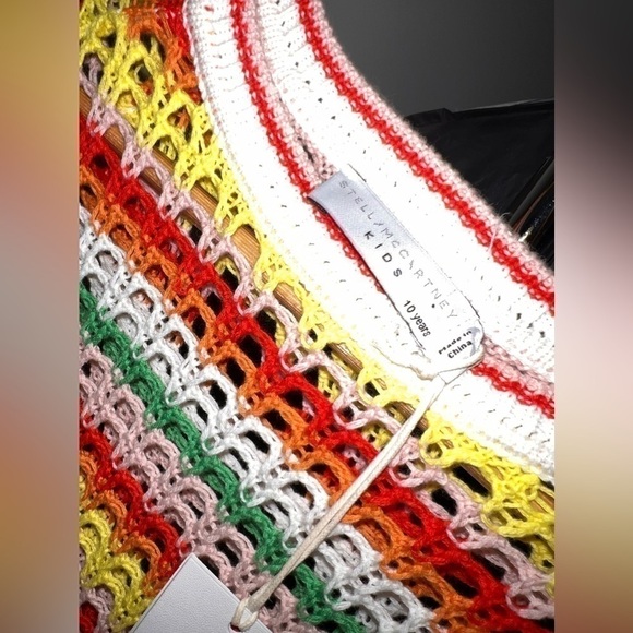 Stella McCartney Kids
Multicolor Sweater For Girl With Fringe size 10 - Picture 2 of 2